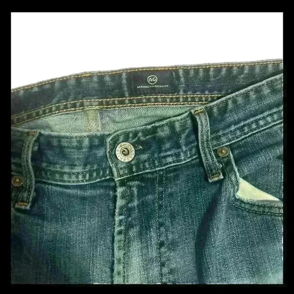 AG Adriano Goldschmied men jeans in a size 34 34 distressed style Gently used - Picture 4 of 10